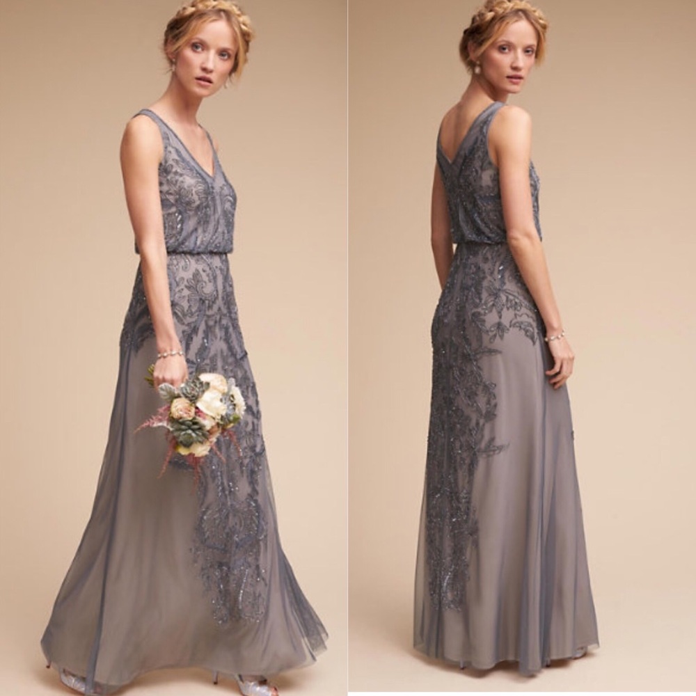 BHLDN Adrianna Papell Aubrey Dress NWT